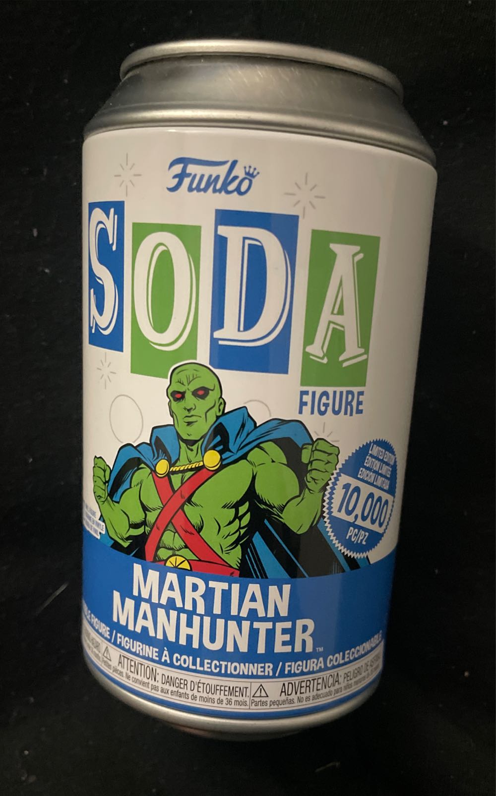 Martian Manhunter - Funko (Funko Soda) action figure collectible [Barcode 889698524131] - Main Image 2