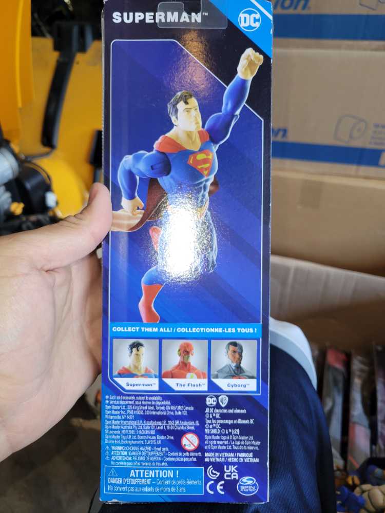 Fleer Super Star Specials - Spinmaster action figure collectible [Barcode 778988439890] - Main Image 2