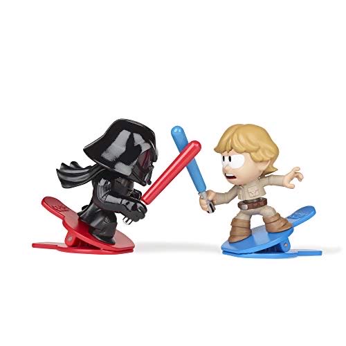 Star Wars Battle Bobblers Darth Vader Vs Luke Skywalker Clippable Battling Action Figure 2-pack Toys For Kids Ages 4 And Up  action figure collectible [Barcode 5010993672677] - Main Image 1