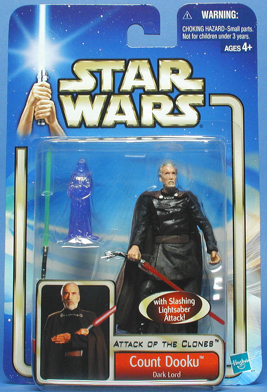 Star Wars: Count Dooku (Dark Lord) (II-27) - Hasbro (Star Wars: Episode II: Attack of the Clones) action figure collectible - Main Image 2