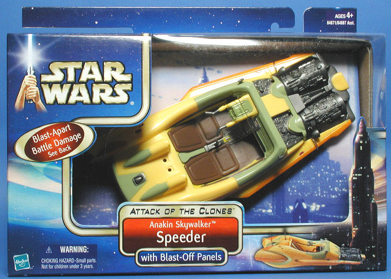 Star Wars: Anakin Skywalker’s Speeder - Hasbro (Star Wars: Episode II: Attack of the Clones) action figure collectible - Main Image 2