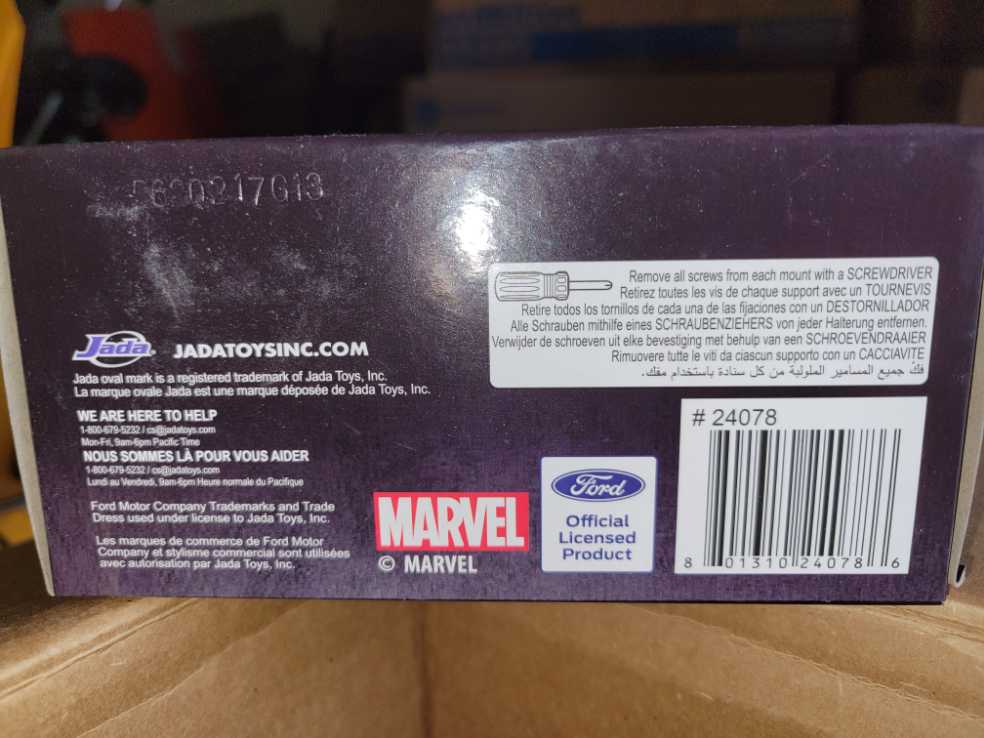 Jada Marvel Spiderman 2017 Ford GT - JADA TOYS, Inc. action figure collectible [Barcode 801310240786] - Main Image 2