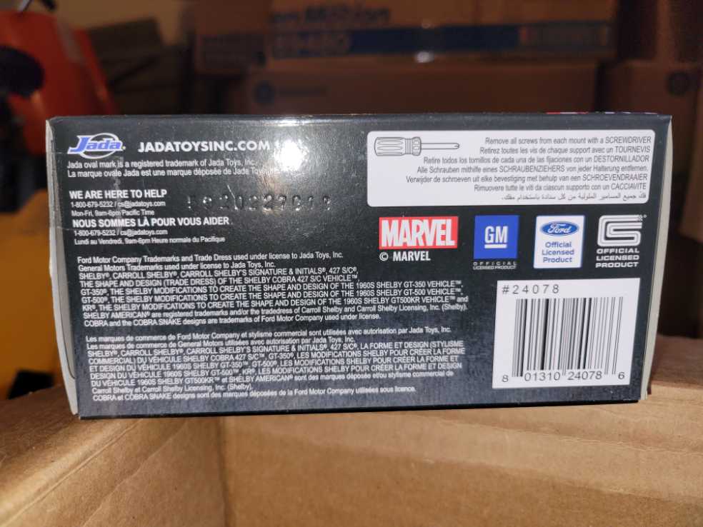 Jada Marvel Avengers 1972 Pontiac Firebird  - JADA TOYS, Inc. action figure collectible [Barcode 801310240786] - Main Image 2