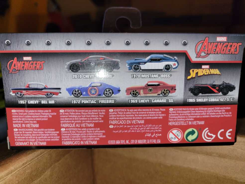 Jada Die Cast Avengers 1970 Mustang Boss - JADA TOYS, Inc. action figure collectible [Barcode 801310240786] - Main Image 3