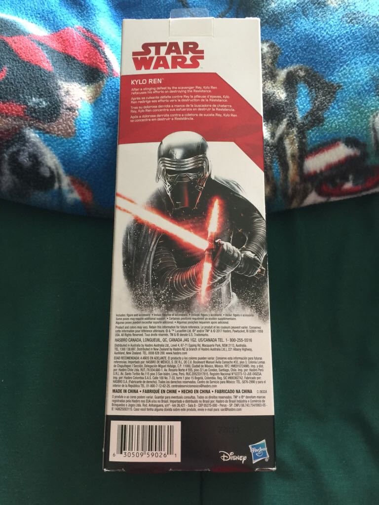 Star Wars The Last Jedi Twelve Inch Kylo Ren  action figure collectible - Main Image 2