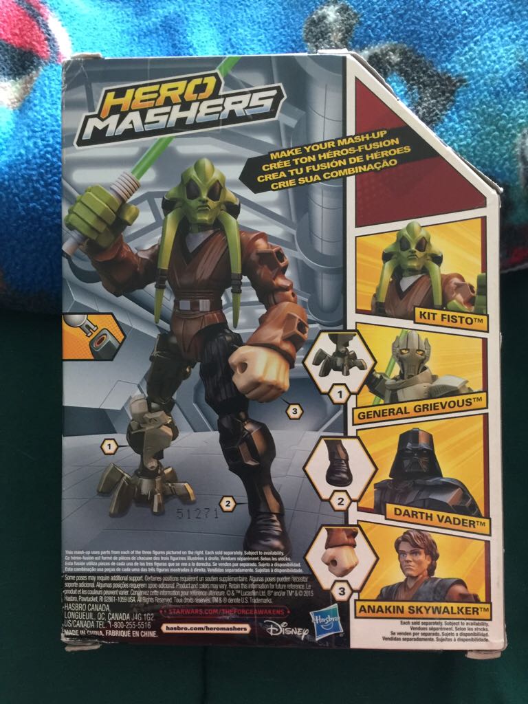 Star Wars Hero Mashers Kit Fisto  action figure collectible - Main Image 2