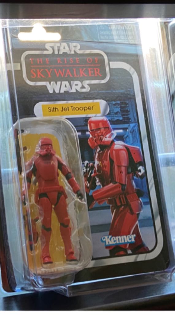 Star Wars The Rise Of Skywalker Sith Jet Trooper  action figure collectible - Main Image 1