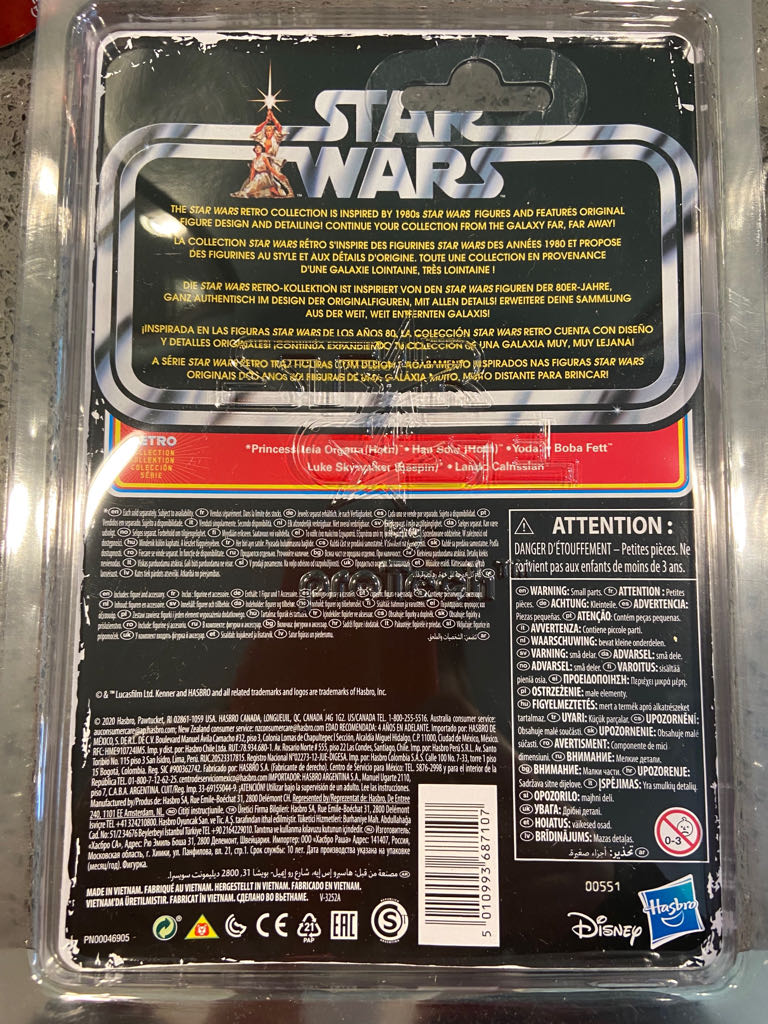 Star Wars The Empire Strikes Back Retro Series Boba Fett  action figure collectible - Main Image 2