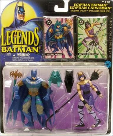 Legends Of Batman Egyptian Batman and Catwoman - Kenner (Legends Of Batman) action figure collectible - Main Image 2