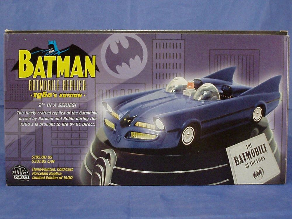 Batman Batmobile Replica 1960s Edition  action figure collectible - Main Image 2