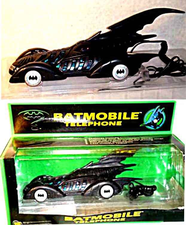 Batmobile Telephone  action figure collectible [Barcode 035051225768] - Main Image 1