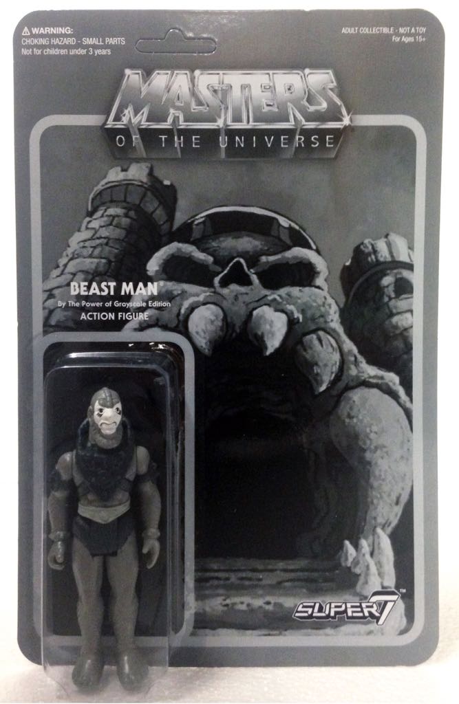 Masters Of The Universe Greyscale Beast-Man  action figure collectible [Barcode 744271374452] - Main Image 1