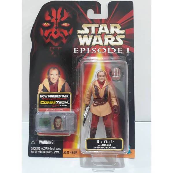 Star Wars Episode 1 Ric Olie Commtech  action figure collectible - Main Image 1