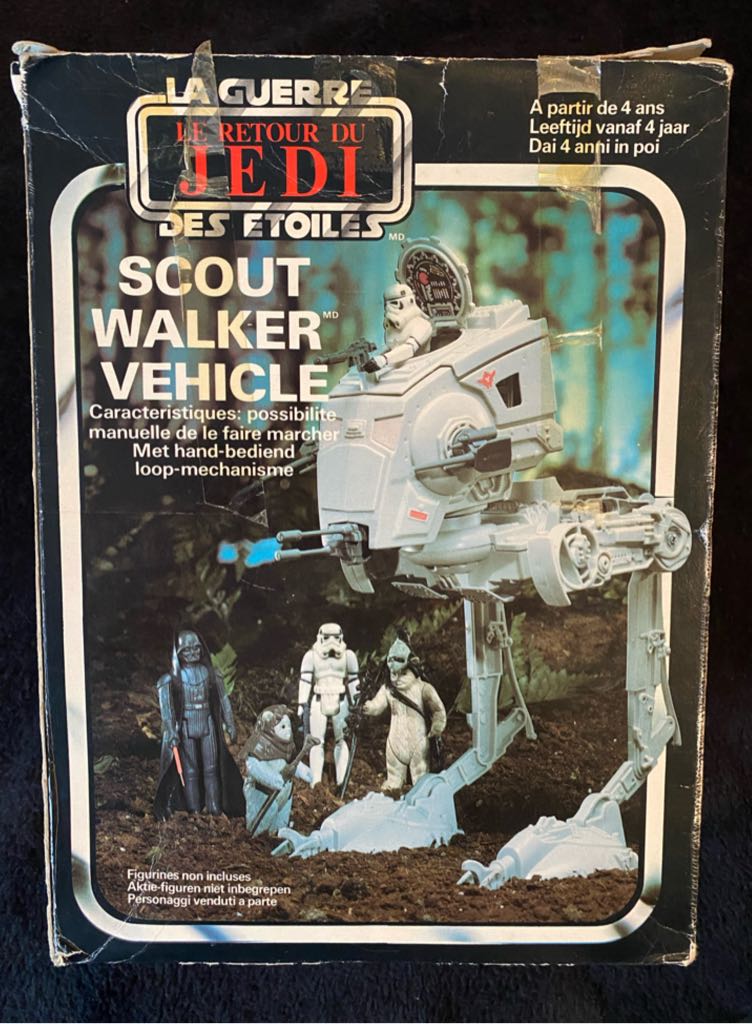 Star Wars Return Of The Jedi Scout Walker  action figure collectible - Main Image 2