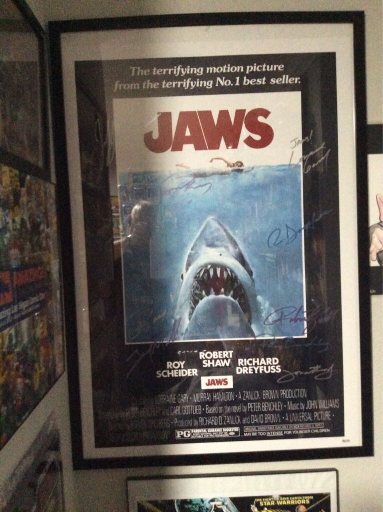 Jaws 1st Victim Autographed Shark  action figure collectible - Main Image 2