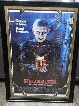 Hellraiser Signed 24x36 Poster  (Horror) action figure collectible - Main Image 3