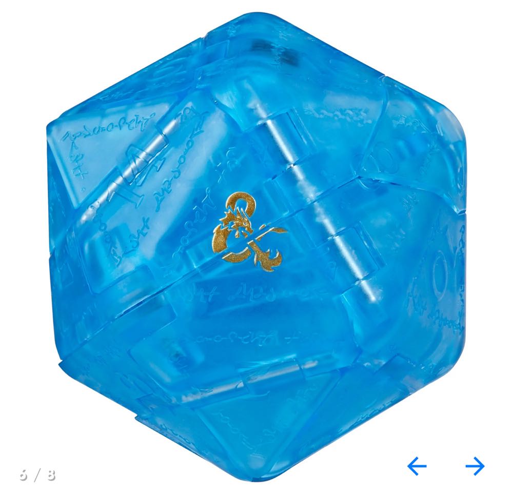 Dungeons & Dragons - Dicelings - Displacer Beast Collectible D&d Monster Dice Converting Giant D20 Action Figures Role Playing Dice - Hasbro (Dungeons & Dragons) (Dungeons & Dragons) action figure collectible [Barcode 5010996121714] - Main Image 4
