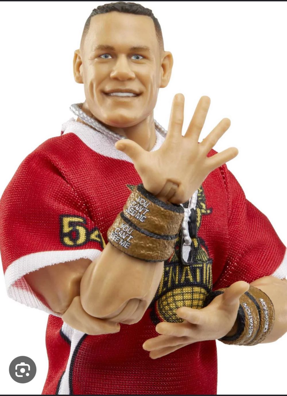 John Cena  - WWE Mattel (WWE Elite Ruthless Aggression Series 3) action figure collectible - Main Image 2