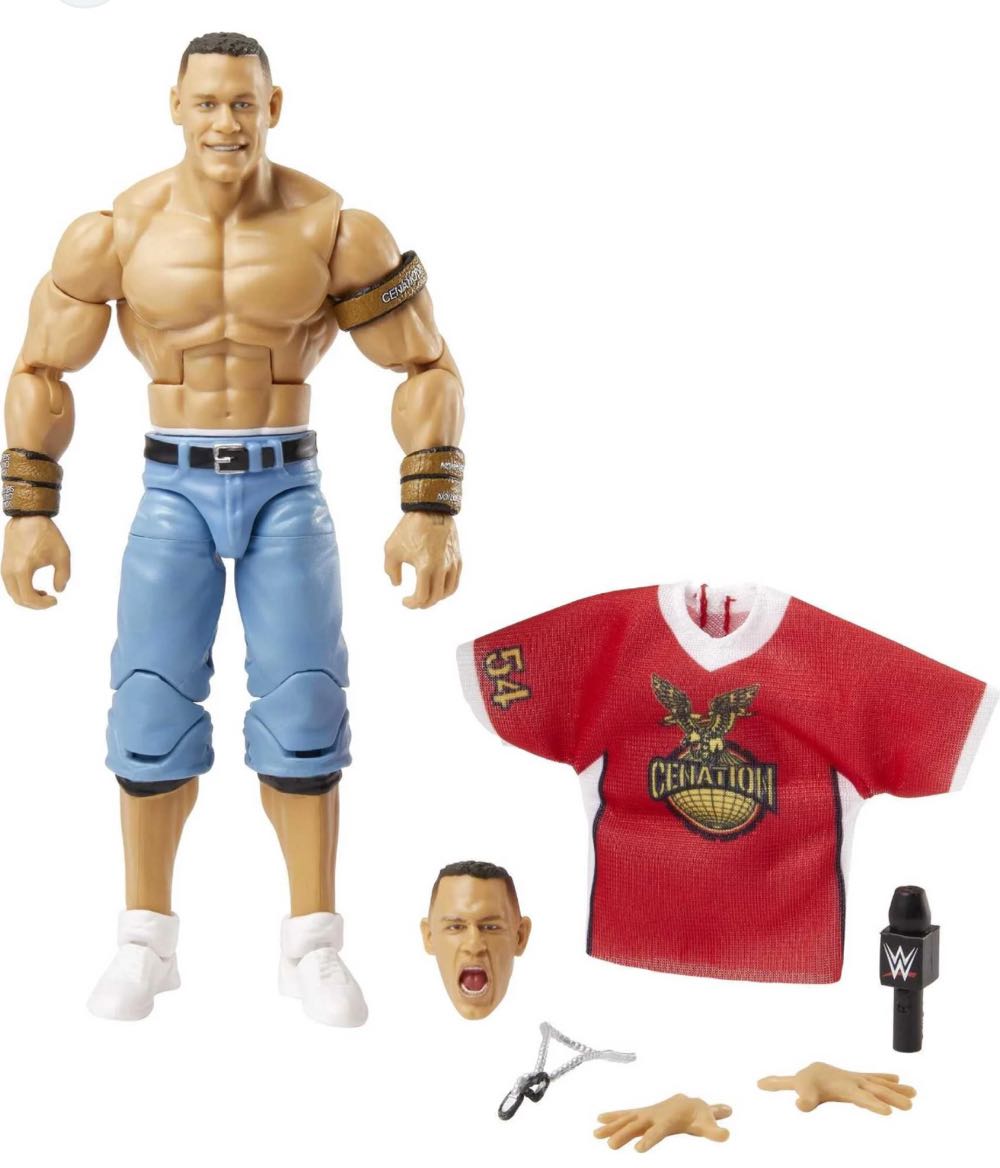 John Cena  - WWE Mattel (WWE Elite Ruthless Aggression Series 3) action figure collectible - Main Image 3