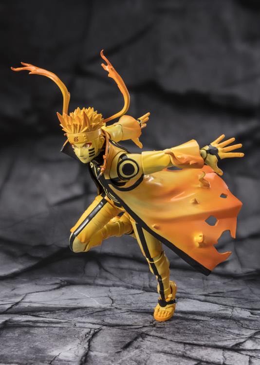 Naruto Uzumaki - Kurama Link Mode - Courageous Strength That Binds - Bandai Tamashii Nations (Naruto) action figure collectible [Barcode 4573102655608] - Main Image 4