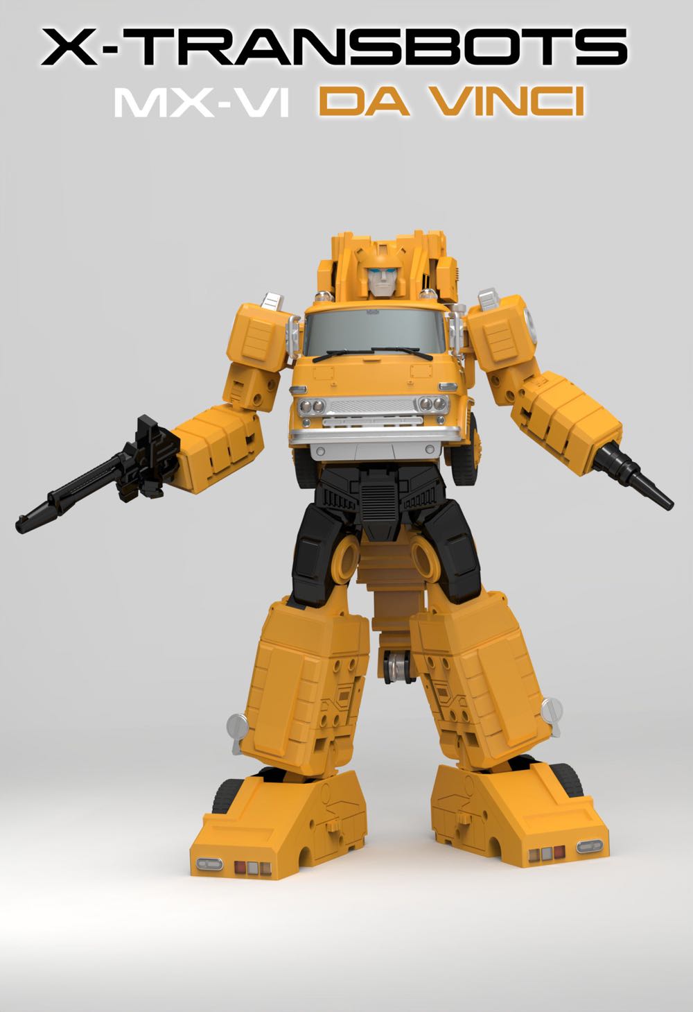 Grapple (Da Vinci) - X-Transbots (3rd Party Transformers Masterpiece) action figure collectible - Main Image 2