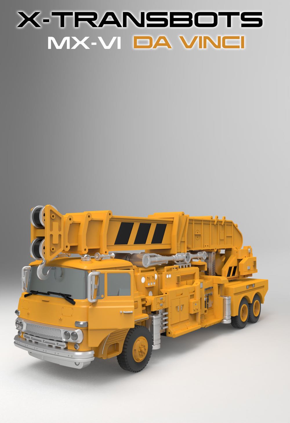 Grapple (Da Vinci) - X-Transbots (3rd Party Transformers Masterpiece) action figure collectible - Main Image 3