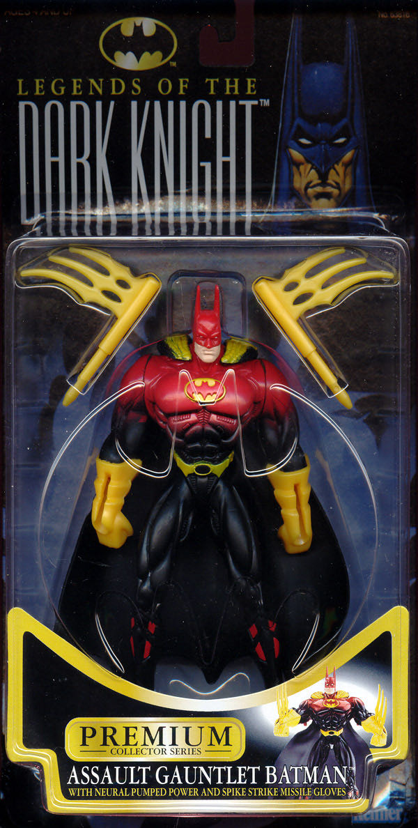 Batman [Assault Gauntlet] - Kenner (Legends Of The Dark Knight) action figure collectible - Main Image 2