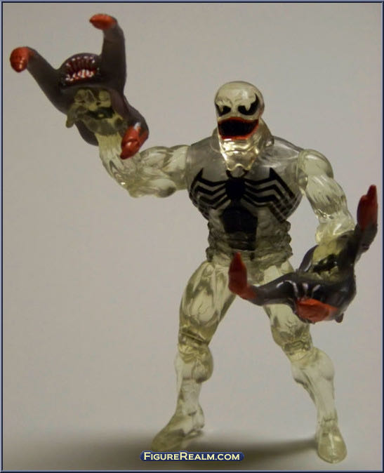 Venom [Stealth - Clear] - Toy Biz (Spider-Man) action figure collectible - Main Image 2