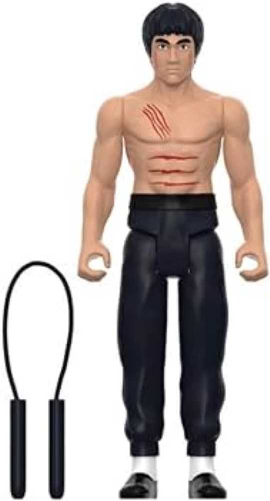 Super7 Bruce Lee The Warrior 3.75 In Reaction Figure - Super7 (Bruce Lee) action figure collectible [Barcode 840049819467] - Main Image 2