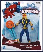 Nova [Human Rocket] - Hasbro (Ultimate Spider-man) action figure collectible - Main Image 2