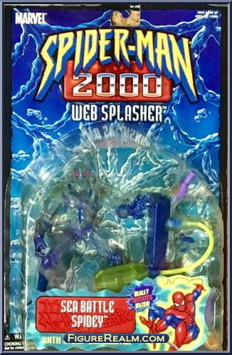 Spider-Man [Sea Battle] - Toy Biz (Spider-Man - Web Splashers) action figure collectible - Main Image 2