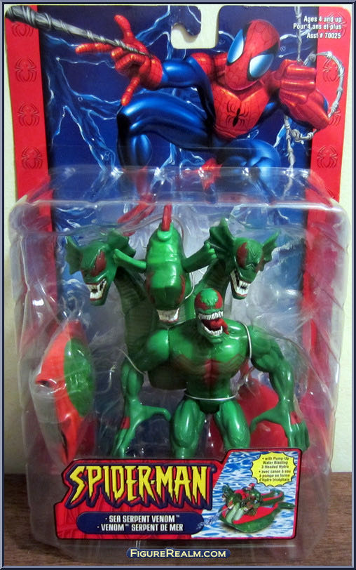 Venom [Sea Serpent] - Toy Biz (Spider-Man - Web Splashers) action figure collectible - Main Image 3