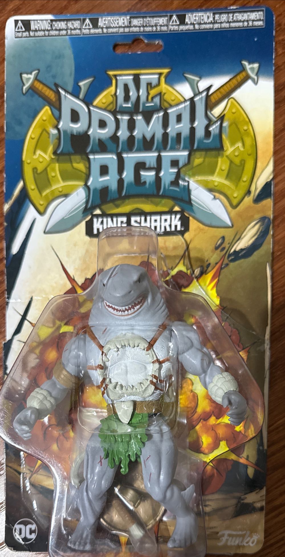 DC Primal Age King Shark  action figure collectible - Main Image 2