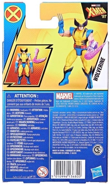 X-Men ‘97 - Wolverine - Hasbro (X-Men) action figure collectible [Barcode 5010996136800] - Main Image 2