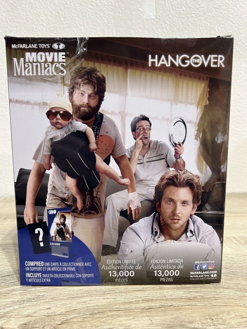 Alan Garner - McFarlane Toys (The Hangover) action figure collectible [Barcode 787926140064] - Main Image 4