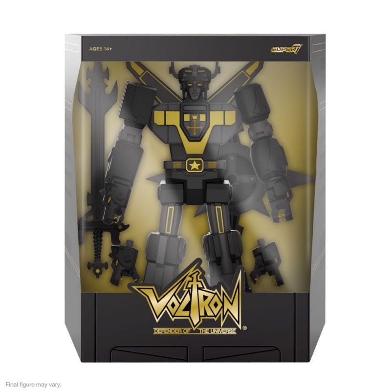 Voltron (Galaxy Black) - Super 7 (Voltron: Defender of the Universe) action figure collectible [Barcode 840049833463] - Main Image 3