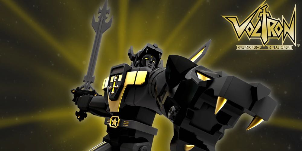 Voltron (Galaxy Black) - Super 7 (Voltron: Defender of the Universe) action figure collectible [Barcode 840049833463] - Main Image 4