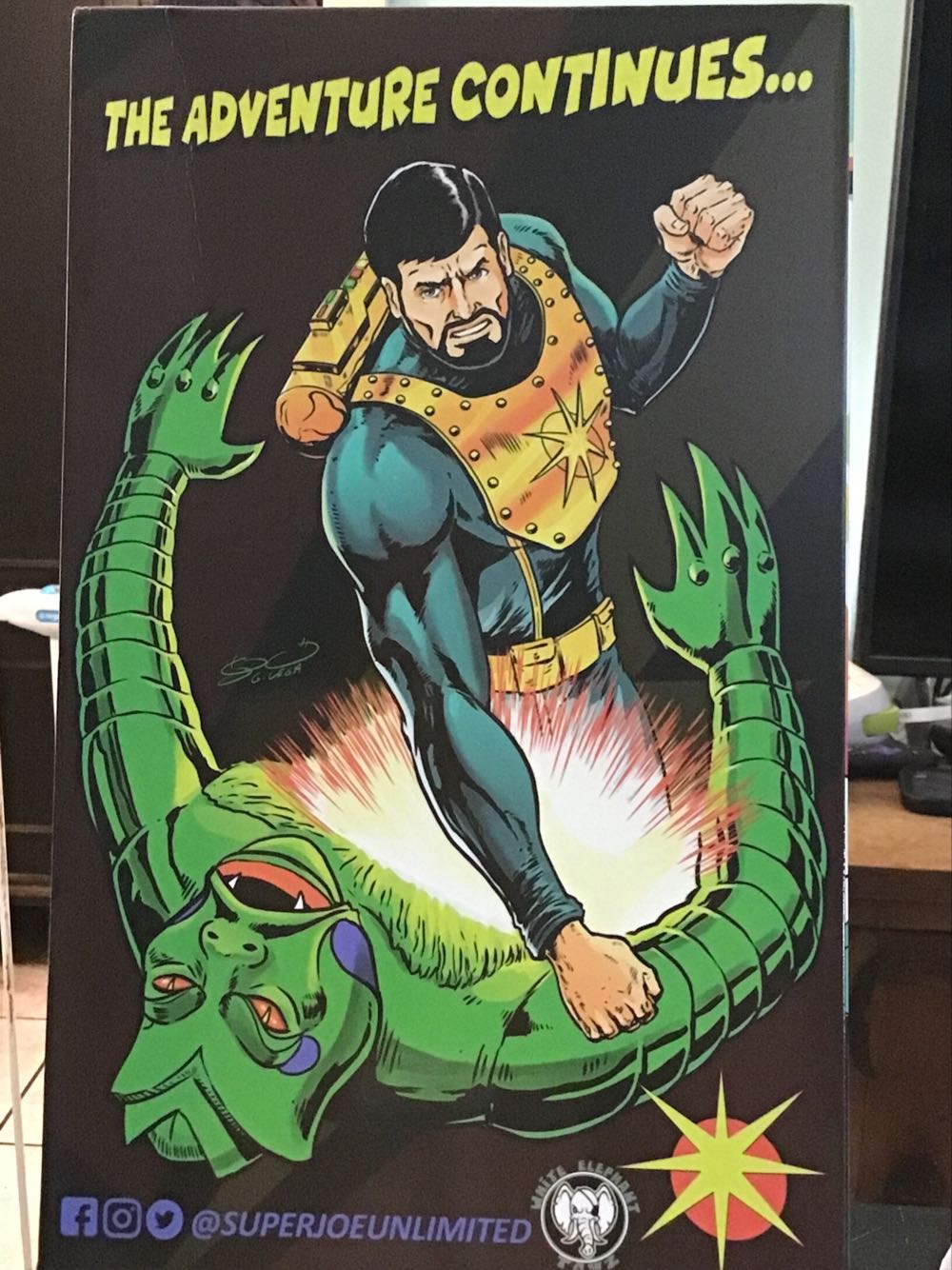 GI-Joe Super Joe Commander Grey - White Elephant Toyz action figure collectible - Main Image 2