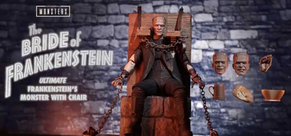 Ultimate Frankenstein’s Monster with Chair - Bride of Frankenstein - Neca (Universal Classic Monsters) action figure collectible - Main Image 2