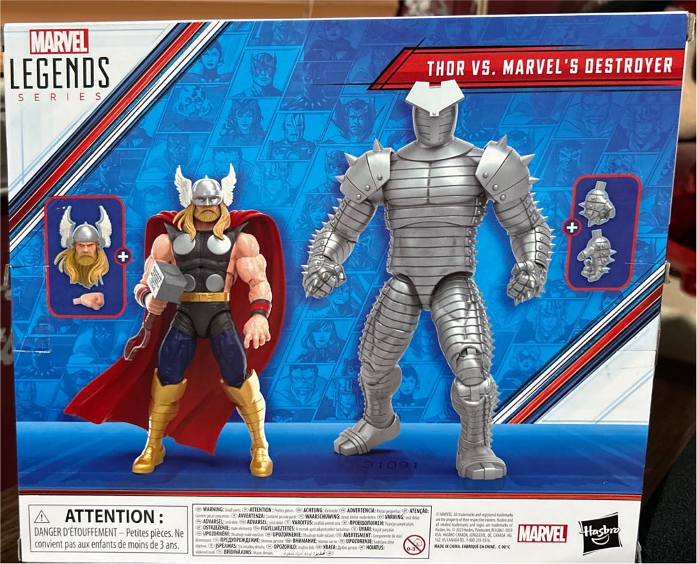 Avengers Marvel Legends Thor vs. Destroyer - Hasbro (Marvel Legends) action figure collectible [Barcode 5010996142467] - Main Image 3