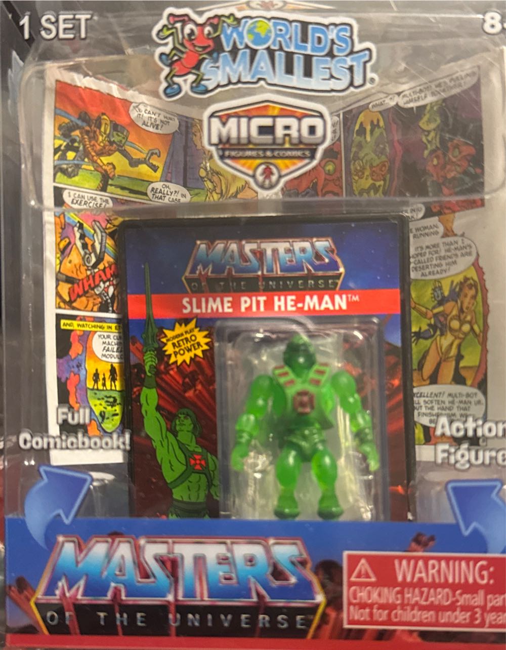 World’s Smallest Micro MOTU - Worlds Smallest Toys (Worlds Smallest Micro Figures & Comics) action figure collectible [Barcode 810010992994] - Main Image 2