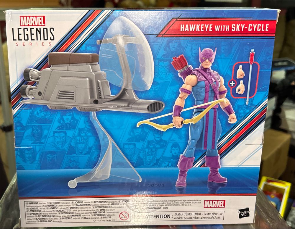 Hawkeye with Sky-Cycle Marvel Legends - Hasbro (Marvel Legends) action figure collectible [Barcode 5010996142665] - Main Image 3