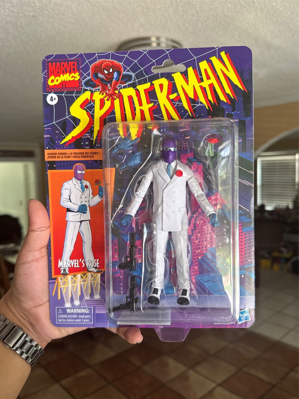 Rose - Hasbro (Marvel Legends Spider-Man Retro Series) action figure collectible [Barcode 5010994181260] - Main Image 2
