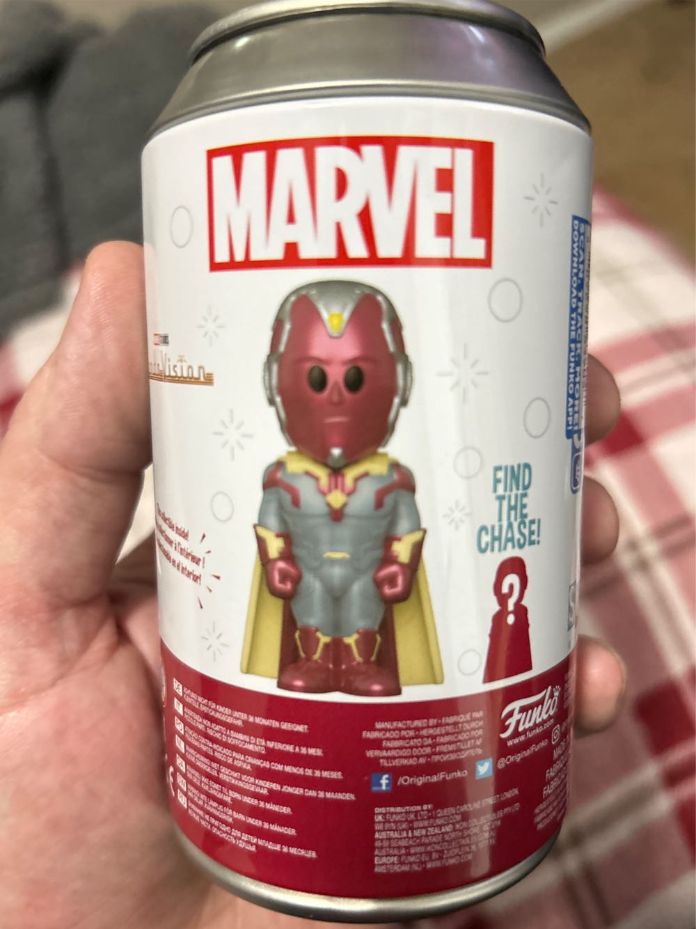 Vision **CHASE** - Funko (Funko Soda) action figure collectible [Barcode 889698639057] - Main Image 4