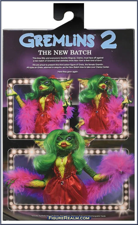 GR Greta Gremlin Showgirl Dress SDCC - Neca action figure collectible - Main Image 3