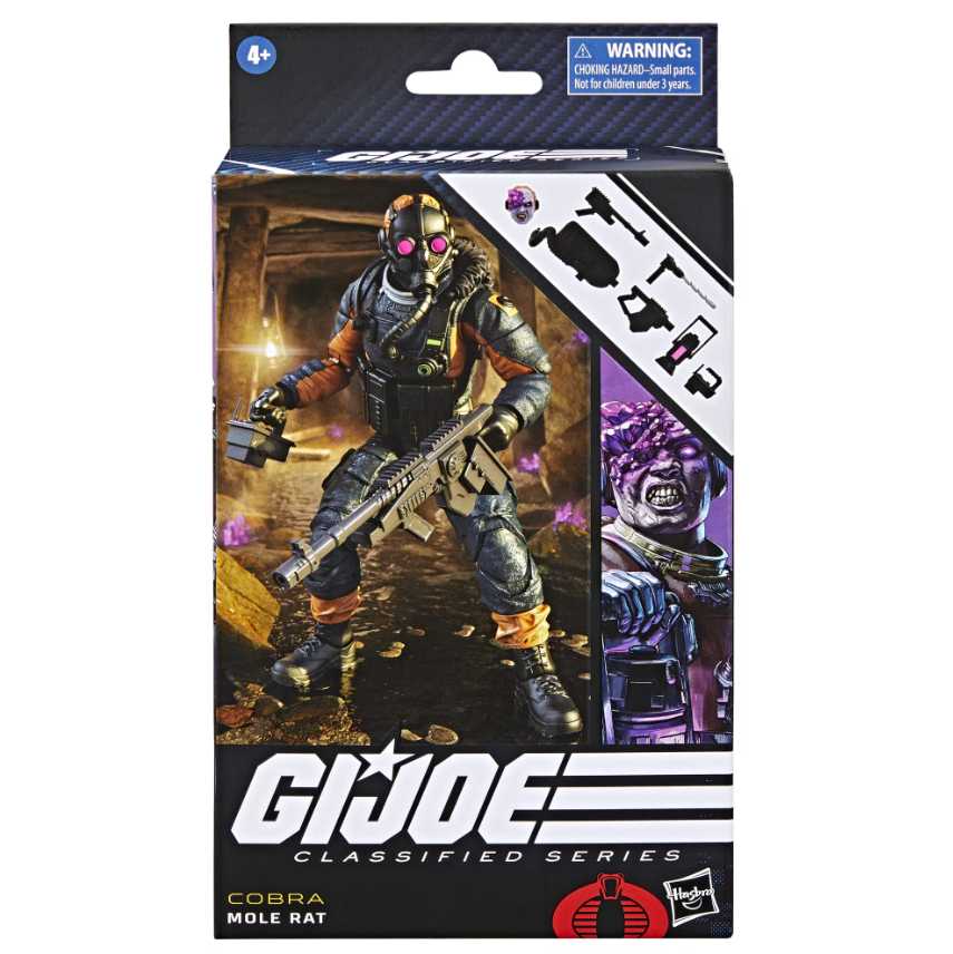 #94 Mole Rat - Hasbro (G.I.Joe Classified Series) action figure collectible - Main Image 4