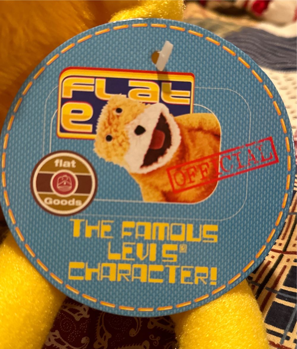 Flat Eric Levi Advert Soft Plush Toy Vivid Imaginations Large 59cm - Vivid Imaginations action figure collectible [Barcode 5025123580067] - Main Image 2