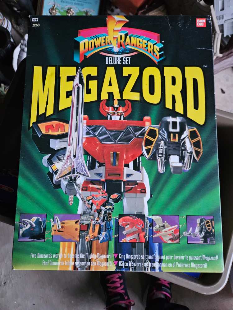 Mighty Morphin Power Rangers Megazord - Bandai (Mighty Morphin Power Rangers) action figure collectible [Barcode 3296580022601] - Main Image 2