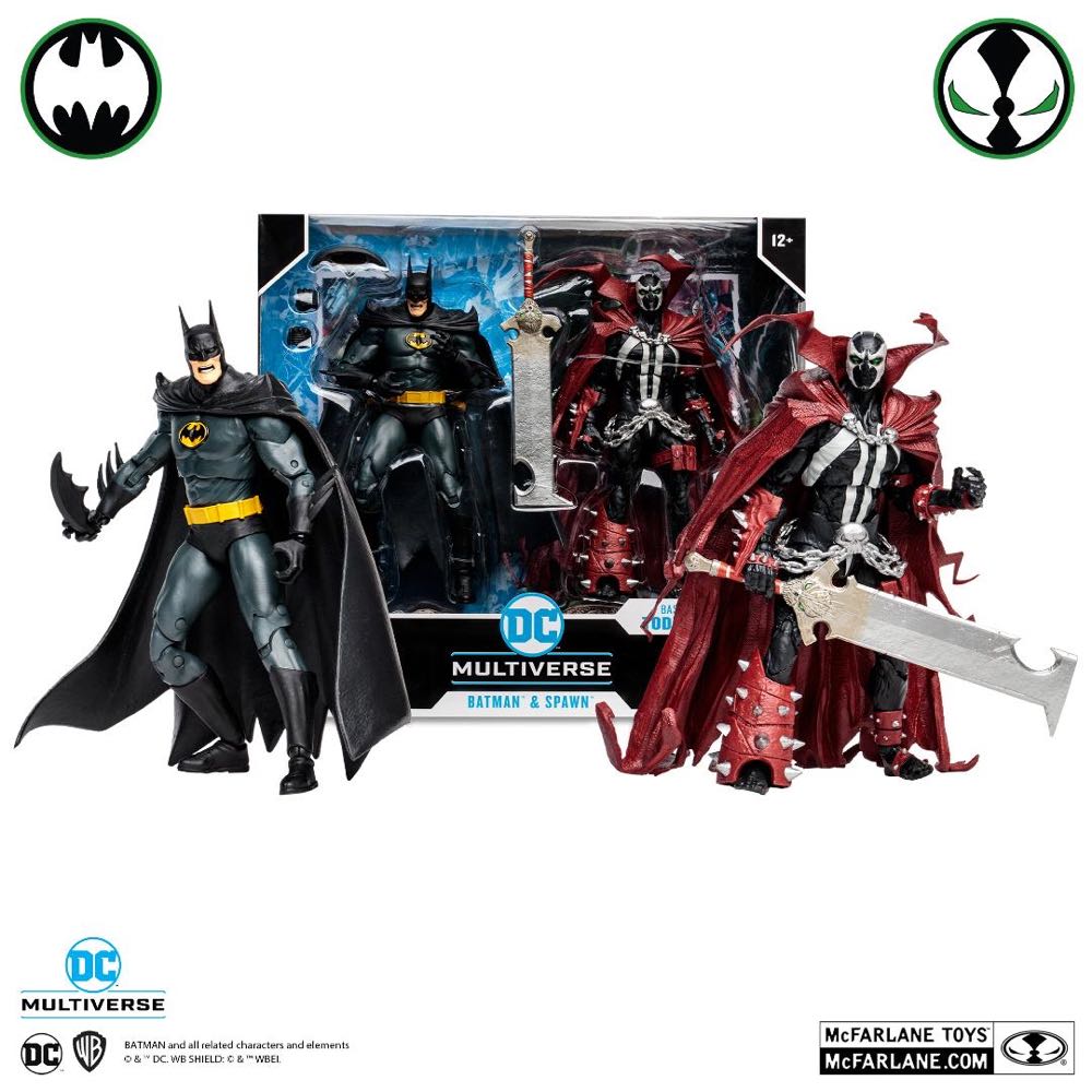 📝SELL Batman / SPAWN (2023) - McFarlane Toys (Batman / Spawn 2023) action figure collectible [Barcode 787926157291] - Main Image 2
