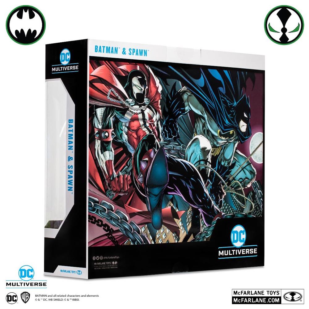 📝SELL Batman / SPAWN (2023) - McFarlane Toys (Batman / Spawn 2023) action figure collectible [Barcode 787926157291] - Main Image 4